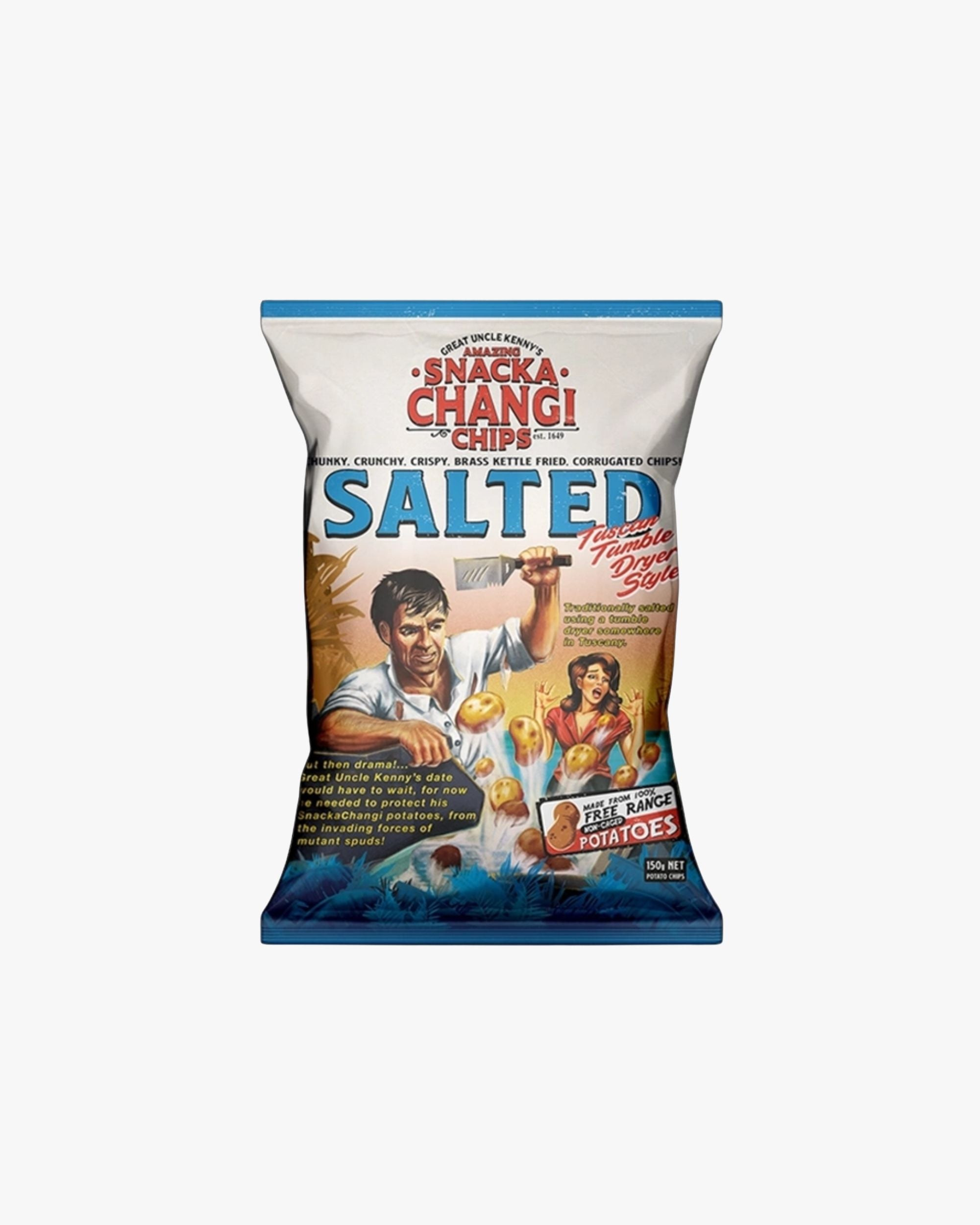 .Snackachangi Salted Chips