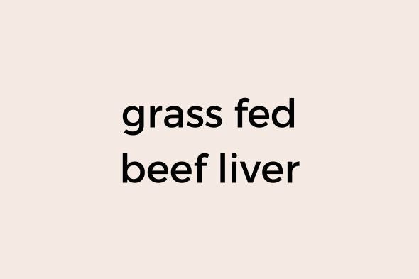Grass Fed Beef Liver - The Meat Store