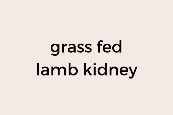 Grass Fed Lamb Kidney - The Meat Store