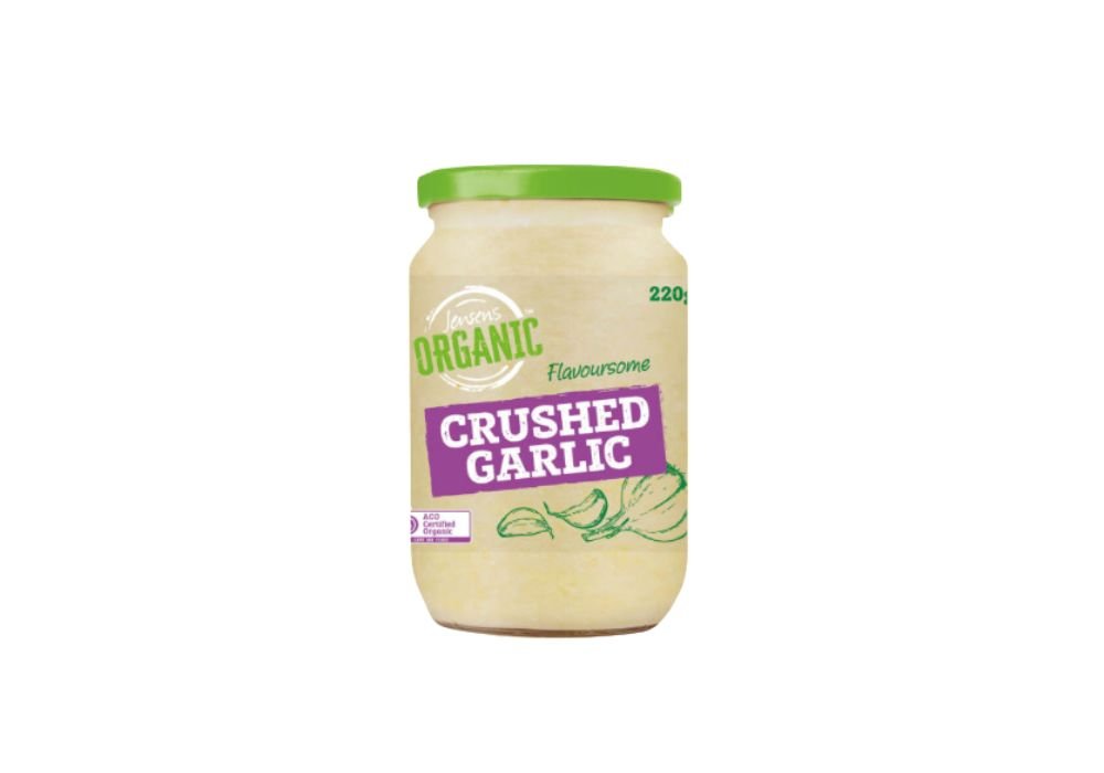 Jensens Organic Crushed Garlic The Meat Store