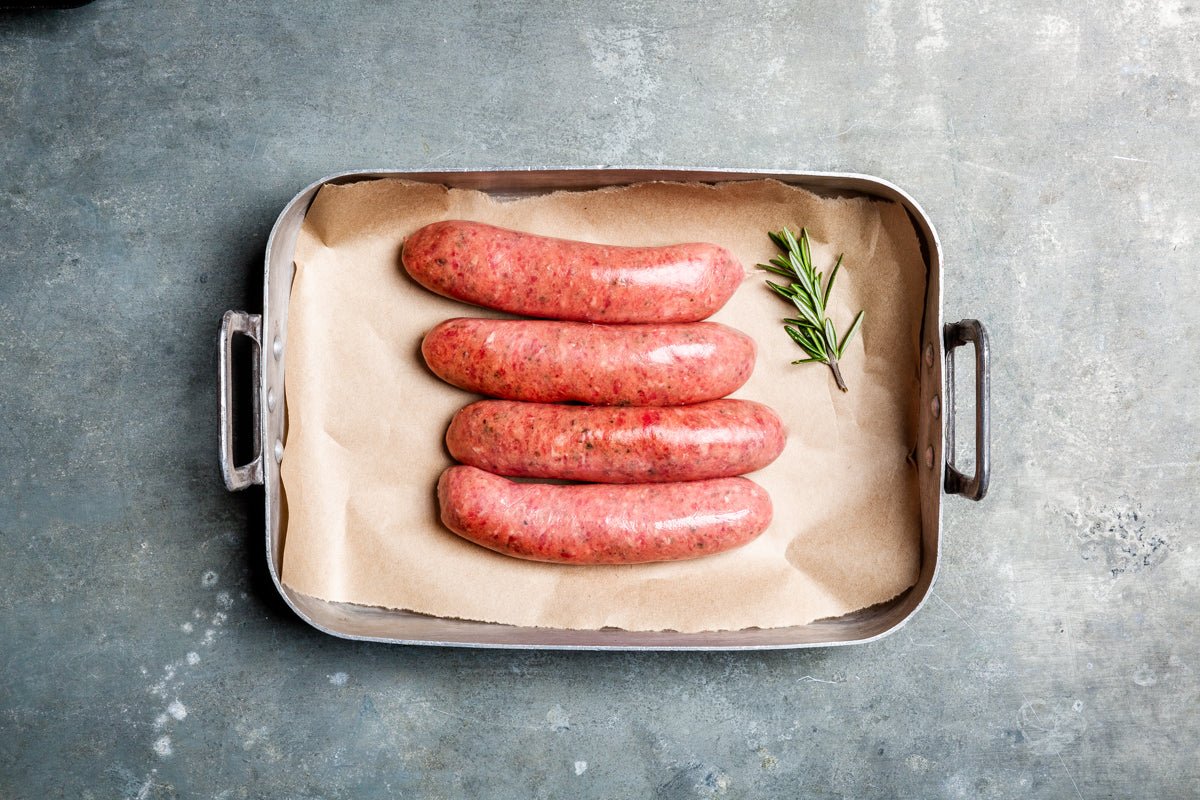Preservative Free Beef & Lamb Sausages - The Meat Store
