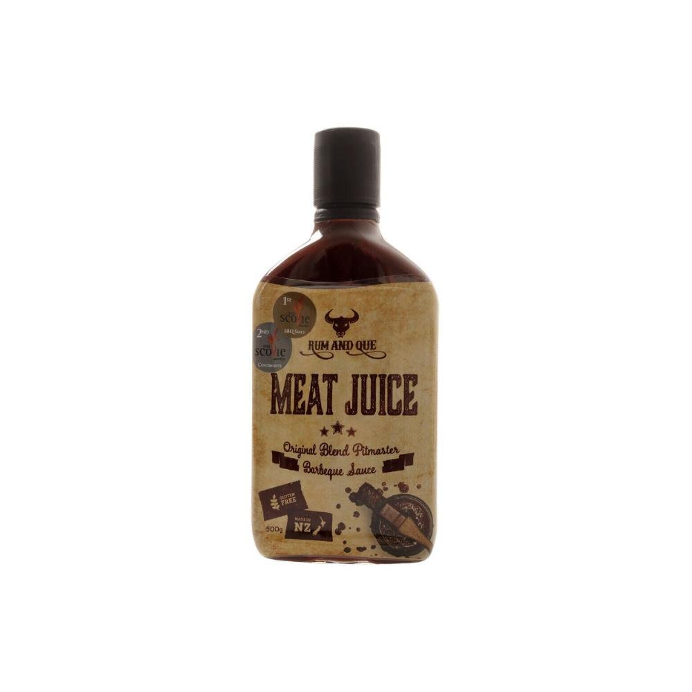Rum & Que Meat Juice BBQ Sauce The Meat Store