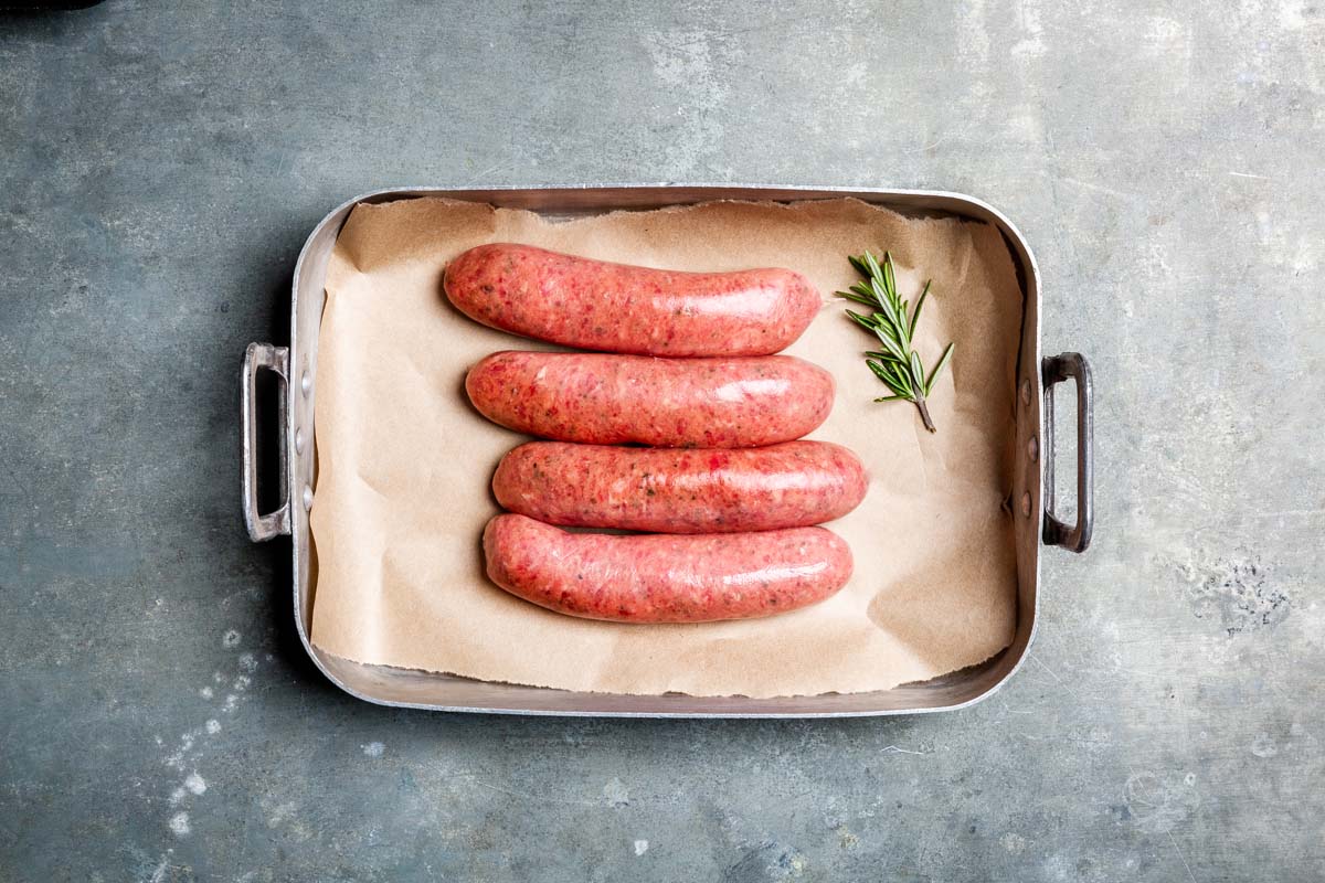 Thick Grass Fed BBQ Sausages - The Meat Store