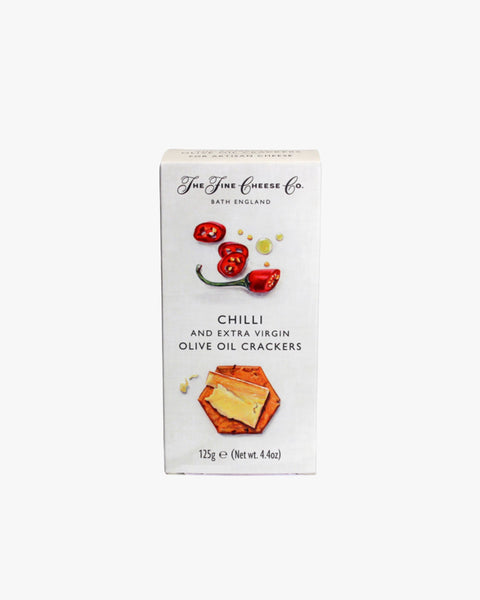 The Fine Cheese Co Chilli &amp; Extra Virgin Olive Oil Crackers