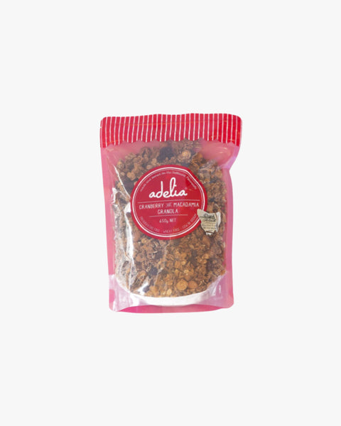 Adelia Cranberry & Mac Granola