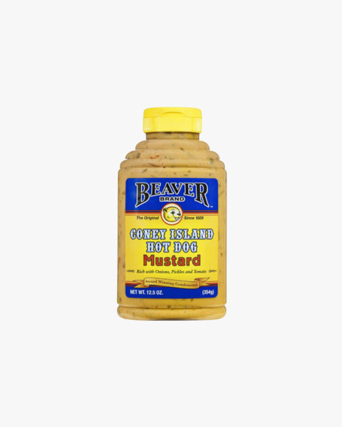 Beaver Coney Island Hot Dog Mustard