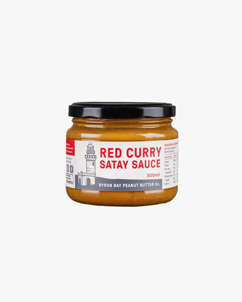 Byron Bay Peanut Butter Co Red Curry Satay Sauce