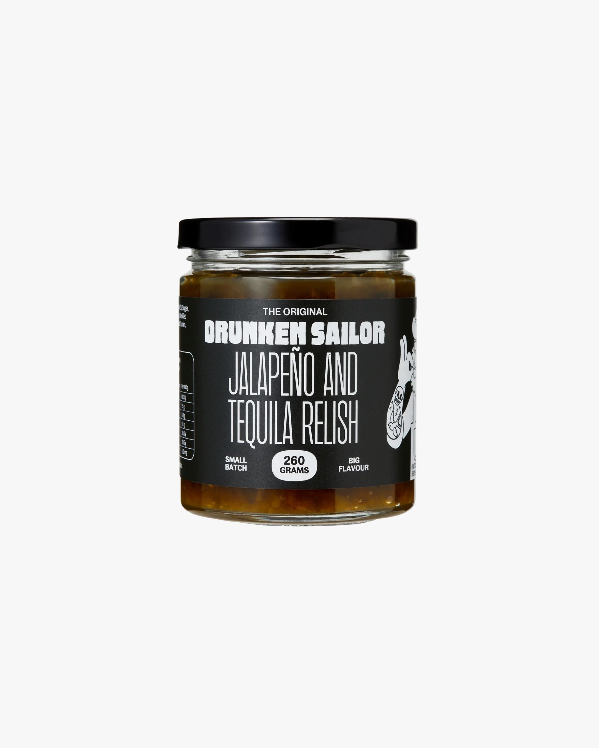Drunken Sailor Jalapeno & Tequila Relish