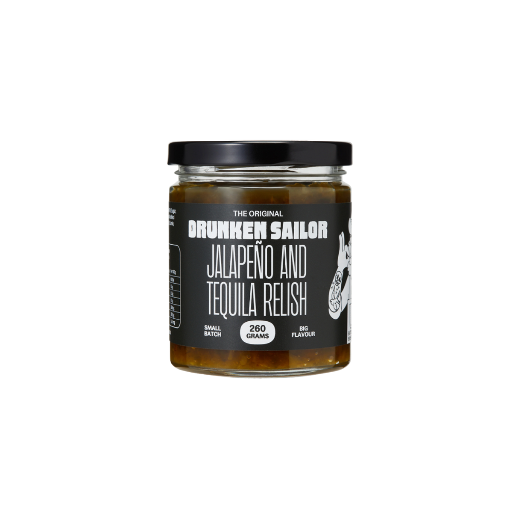 Drunken Sailor Jalapeno & Tequila Relish