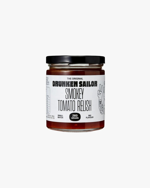 Drunken Sailor Smoked Tomato Relish