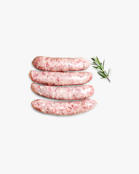 English Style Thick Free Range Pork Sausages