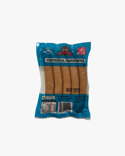 German Butchery Continental Frankfurter