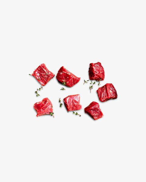 Grass Fed Diced Chuck Steak