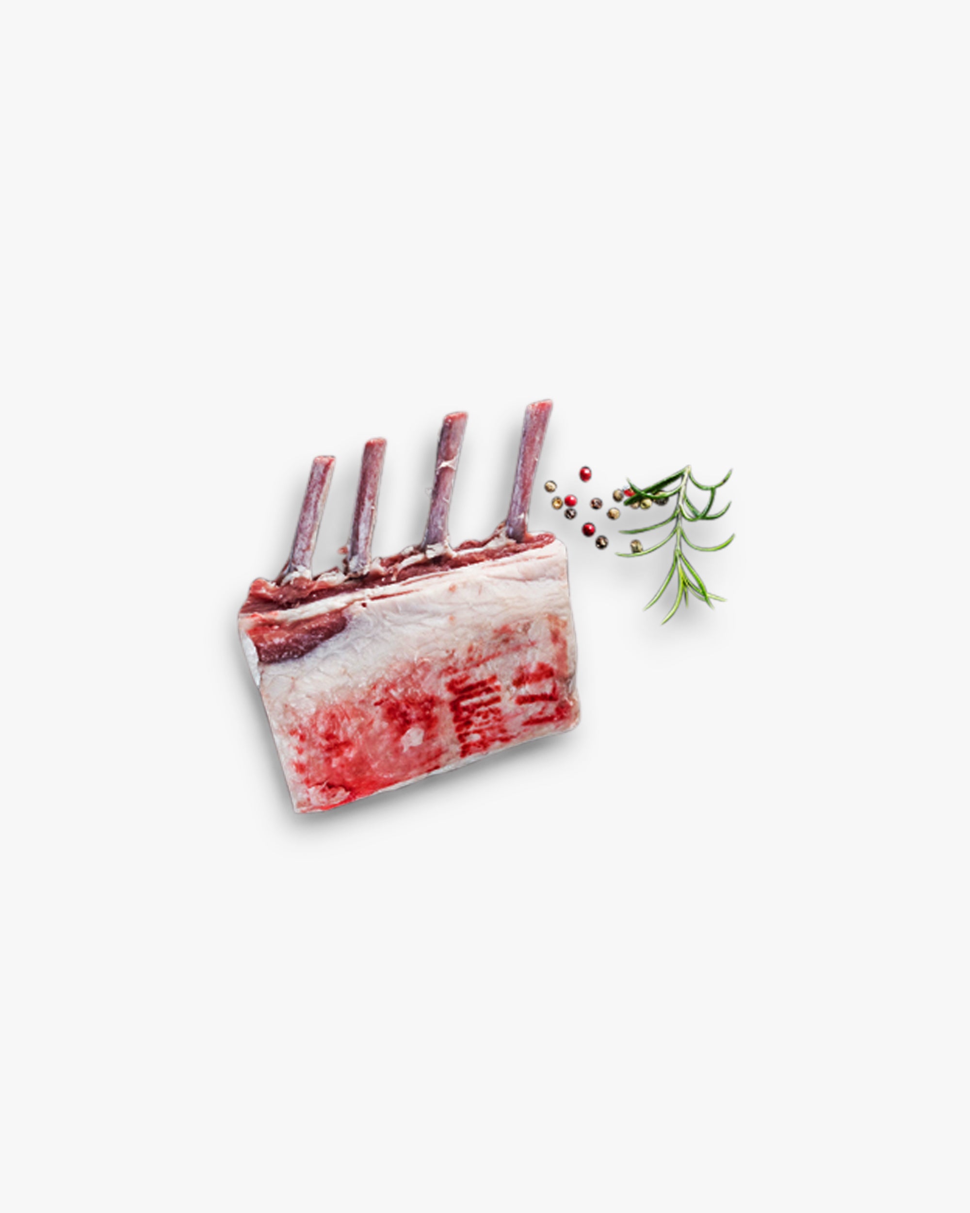 Grass Fed Lamb Cutlet Rack 4 Point
