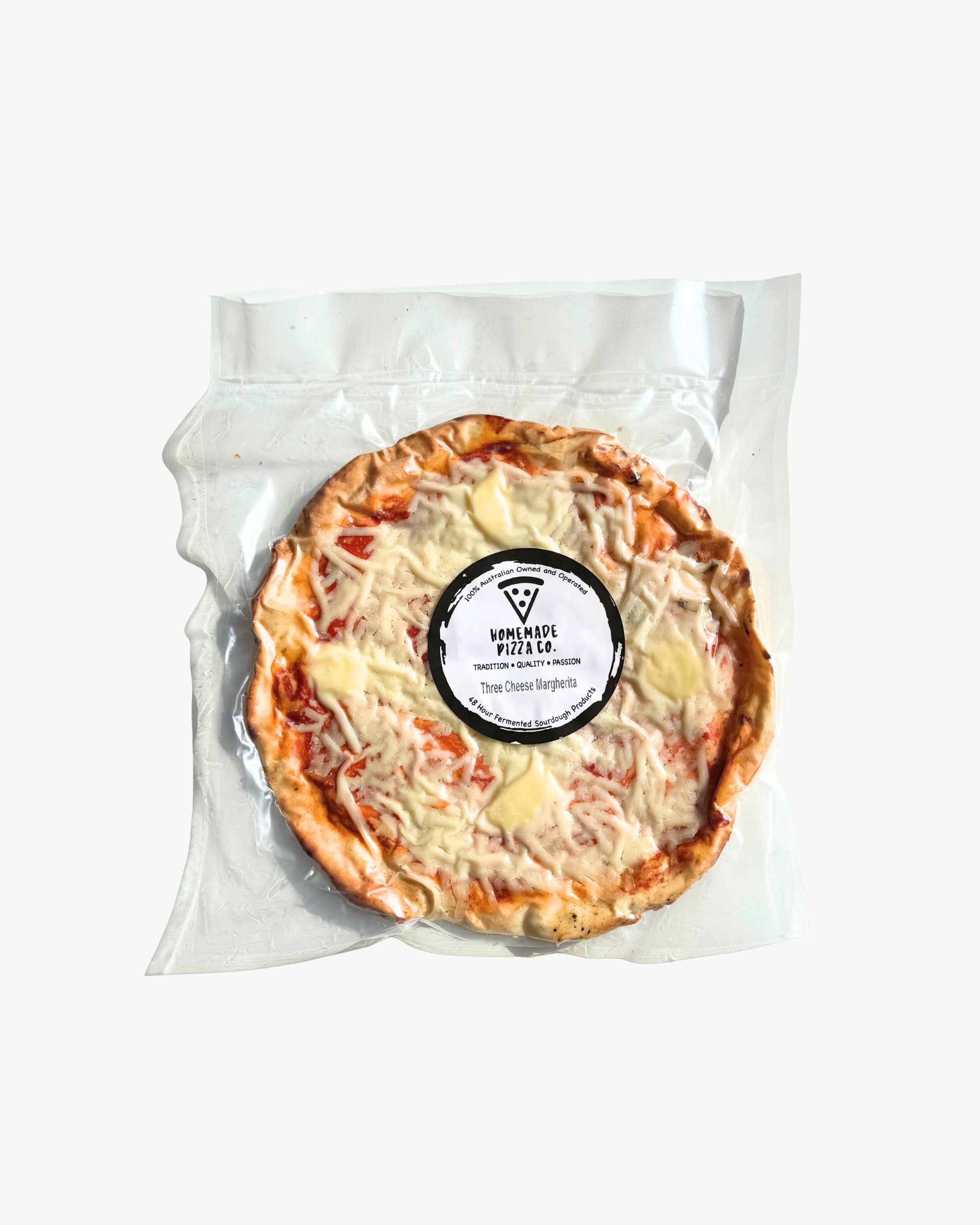 Homemade Pizza Co Three Cheese Magarita