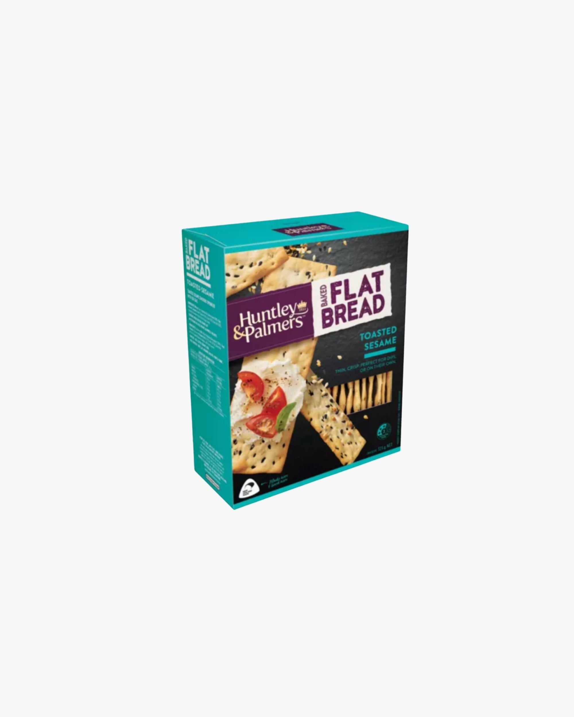 Huntley & Palmers Baked Flat Bread Toasted Sesame