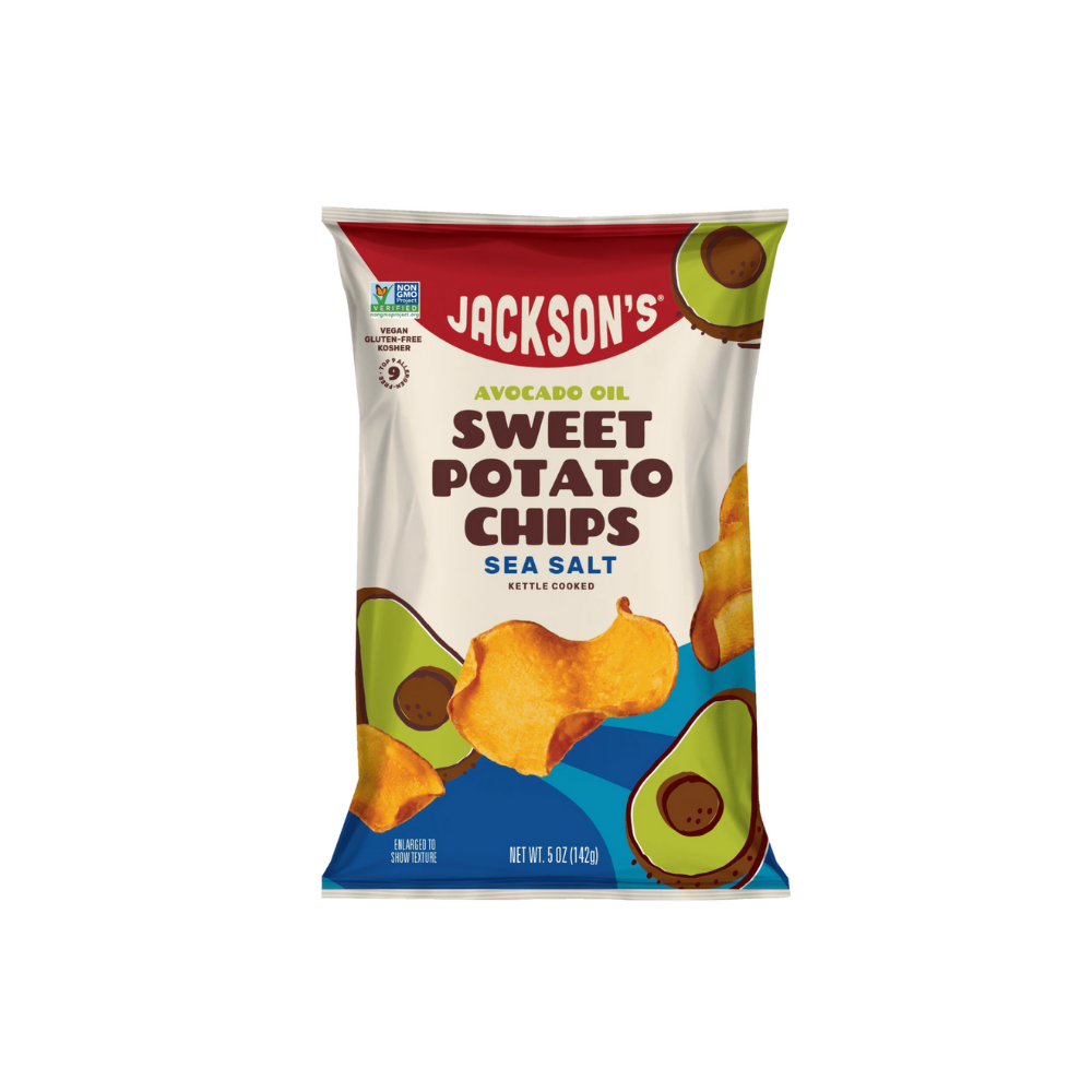 Jackson's Avocado Oil Sweet Potato Chips Sea Salt