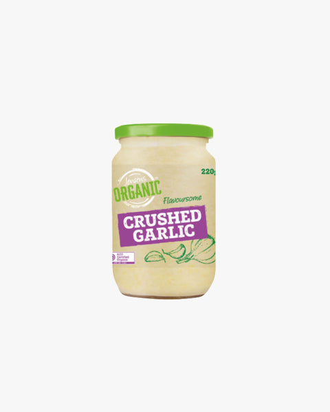 Jensens Organic Crushed Garlic
