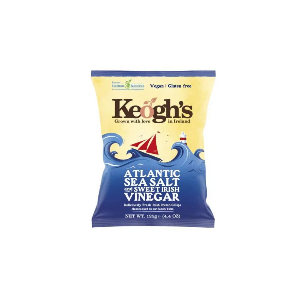 Koegh's Atlantic Sea Salt & Sweat Irish Vinegar Chips