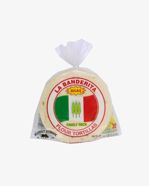 La Banderita Street Family Pack Flour Tortillas
