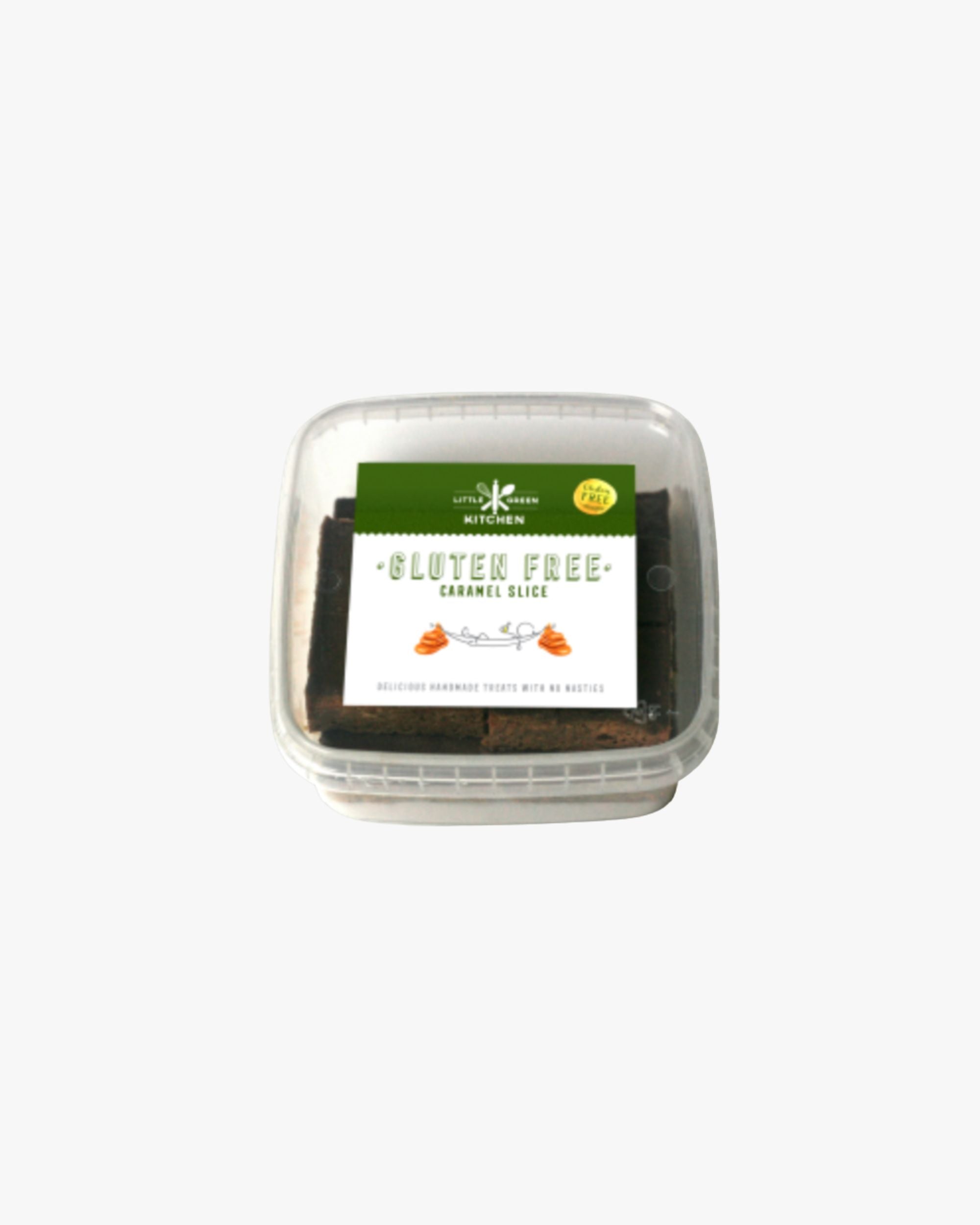 Little Green Kitchen Gluten Free Caramel Slice