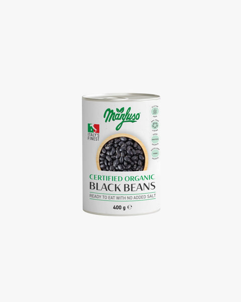 Manfuso Certified Organic Black Beans