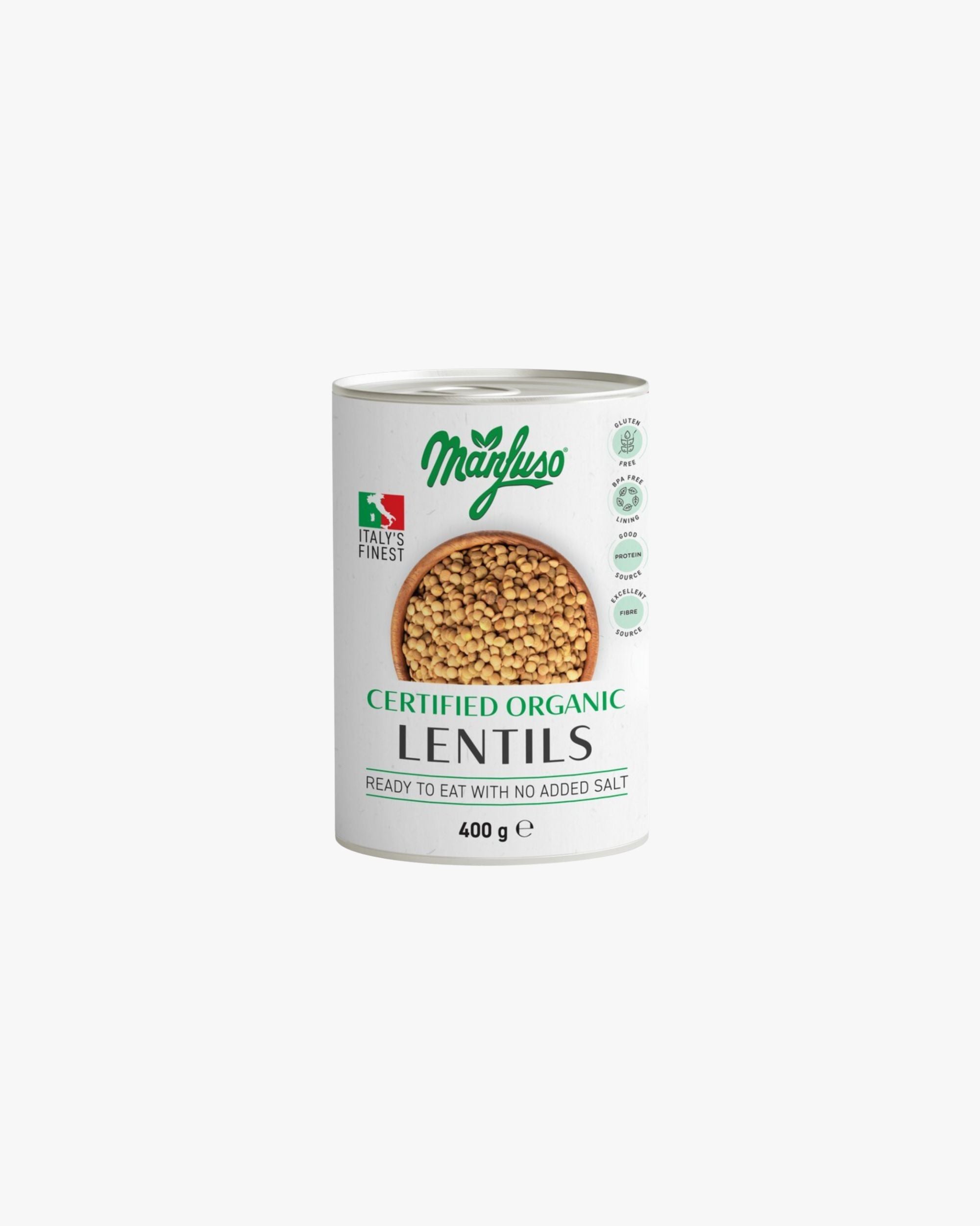 Manfuso Certified Organic Lentils