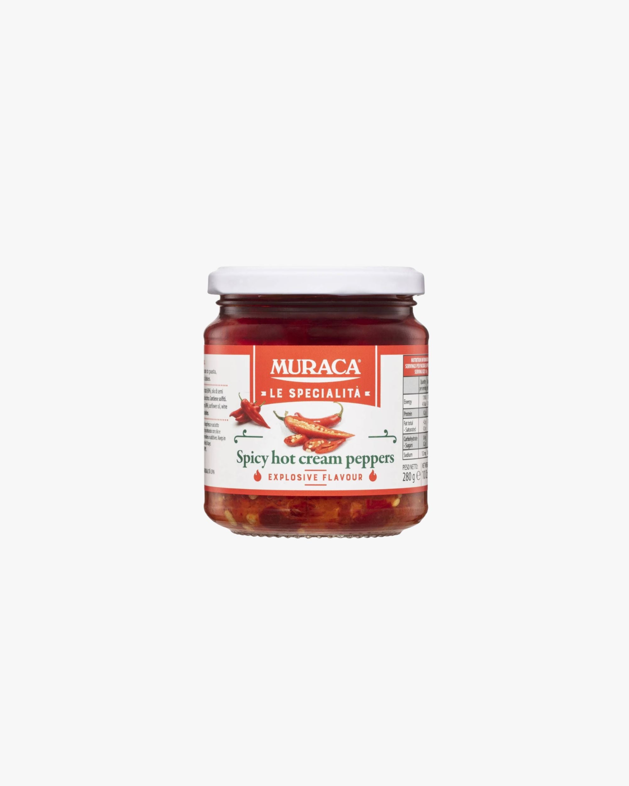 Muraca Le Specialita Spicy Hot Cream Peppers