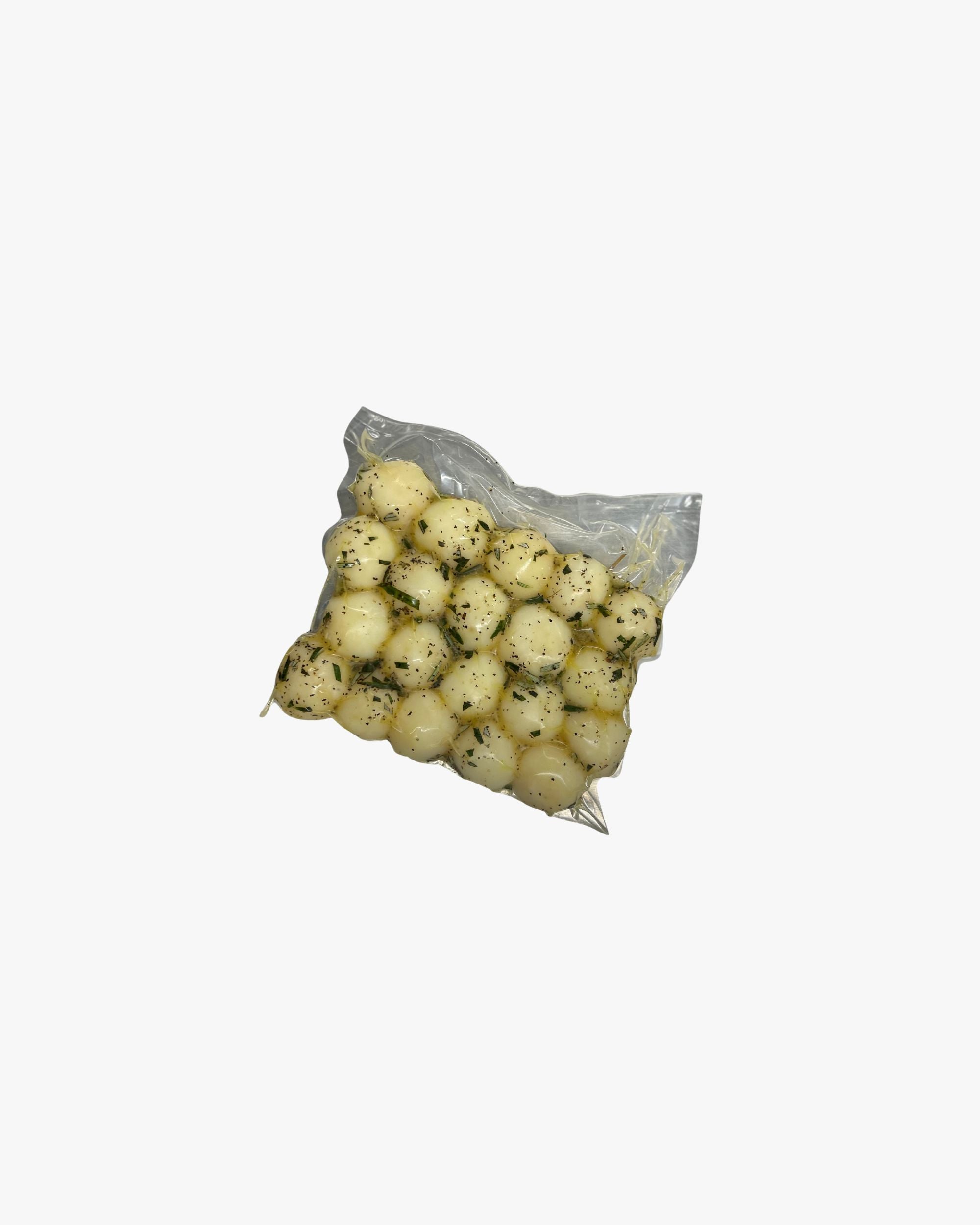 Pre Cooked Cocktail Potatoes in EVOO Fresh Herbs & Garlic