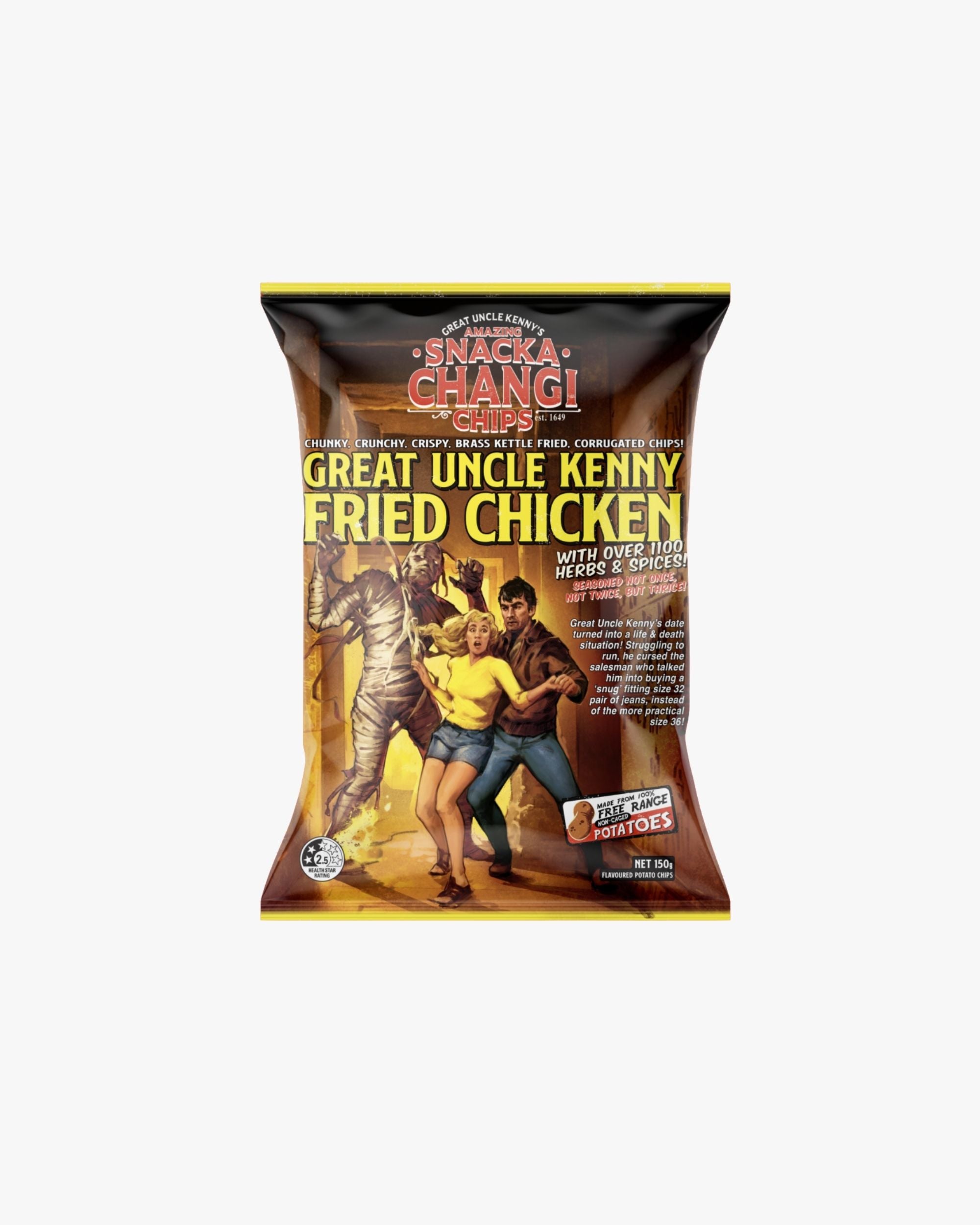 Snackachangi Great Uncle Kenny Fried Chicken