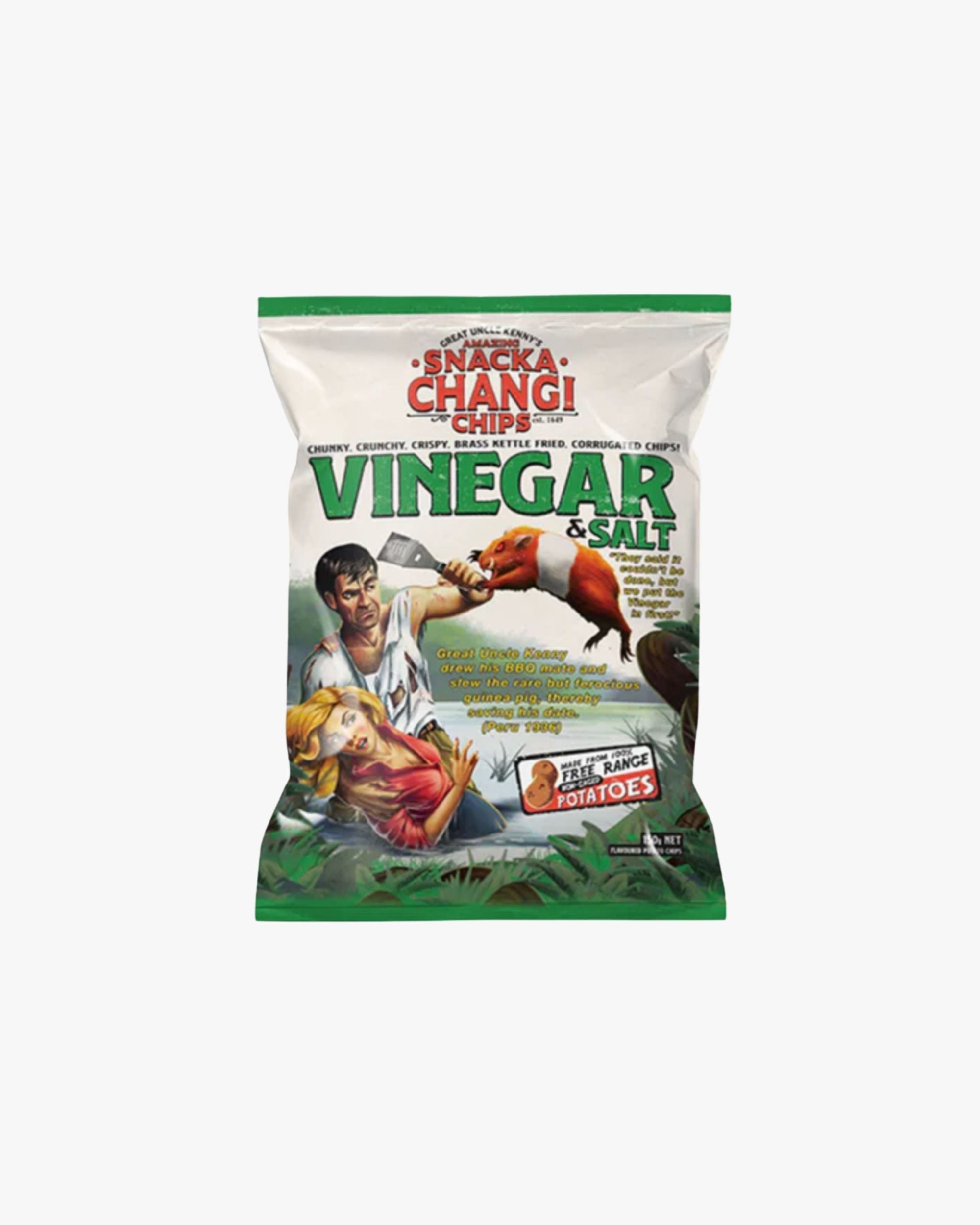 Snackachangi Vinegar & Salt Chips