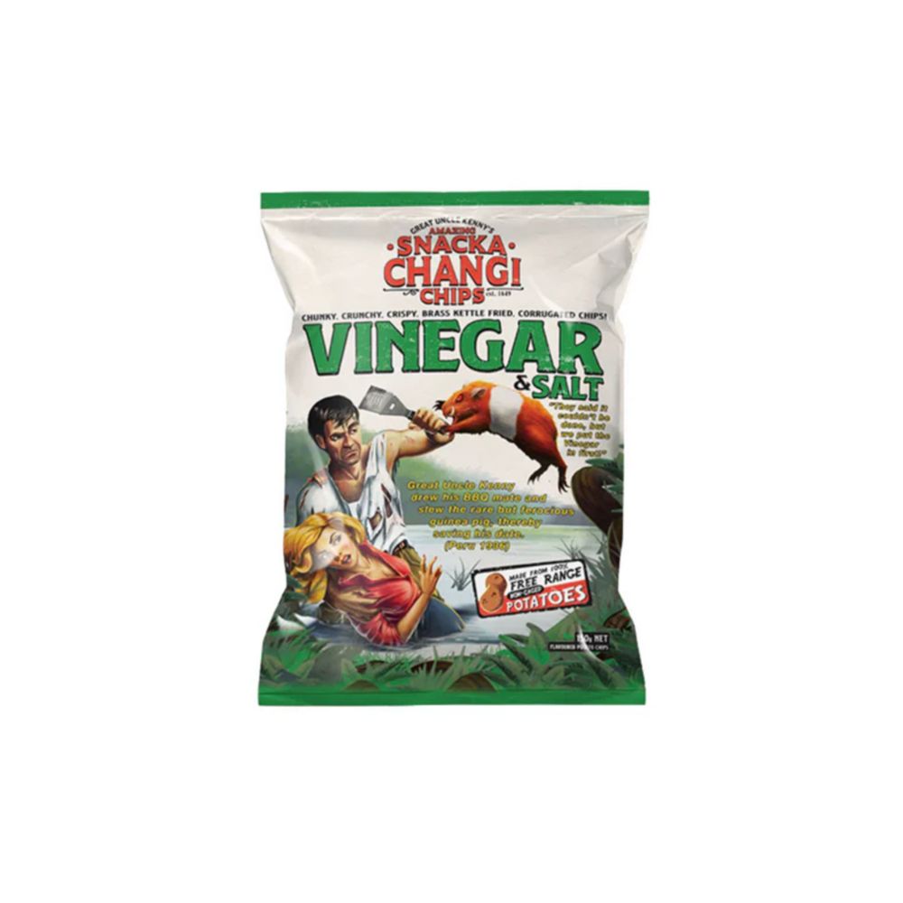 Snackachangi Vinegar & Salt Chips