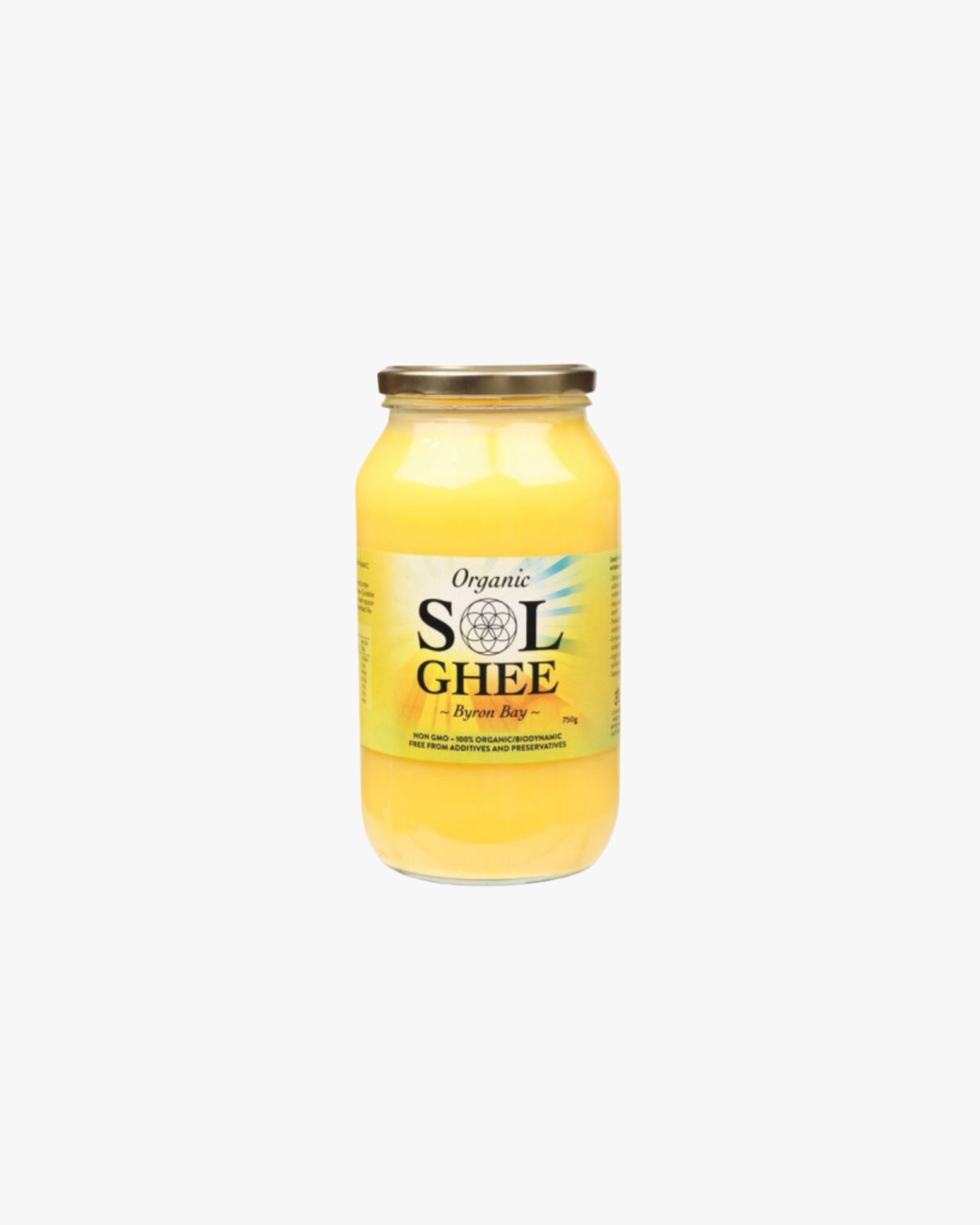 Sol Grass Fed Ghee
