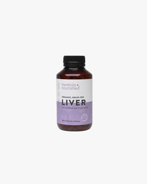 Thankfully Nourished Organic Beef Liver Capsules