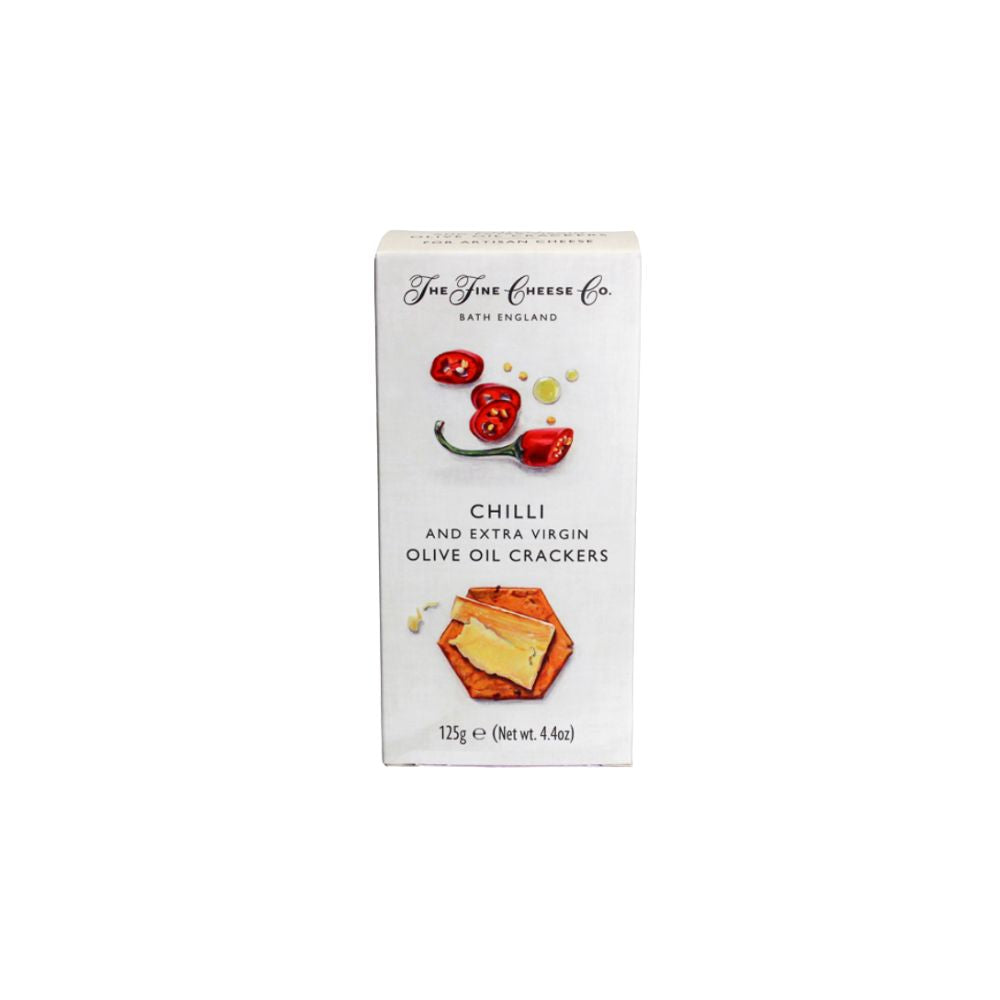 The Fine Cheese Co Chilli & Extra Virgin Olive Oil Crackers