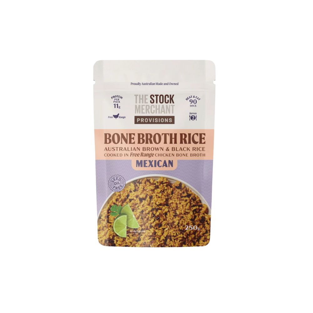 The Stock Merchant Bone Broth Rice Mexican