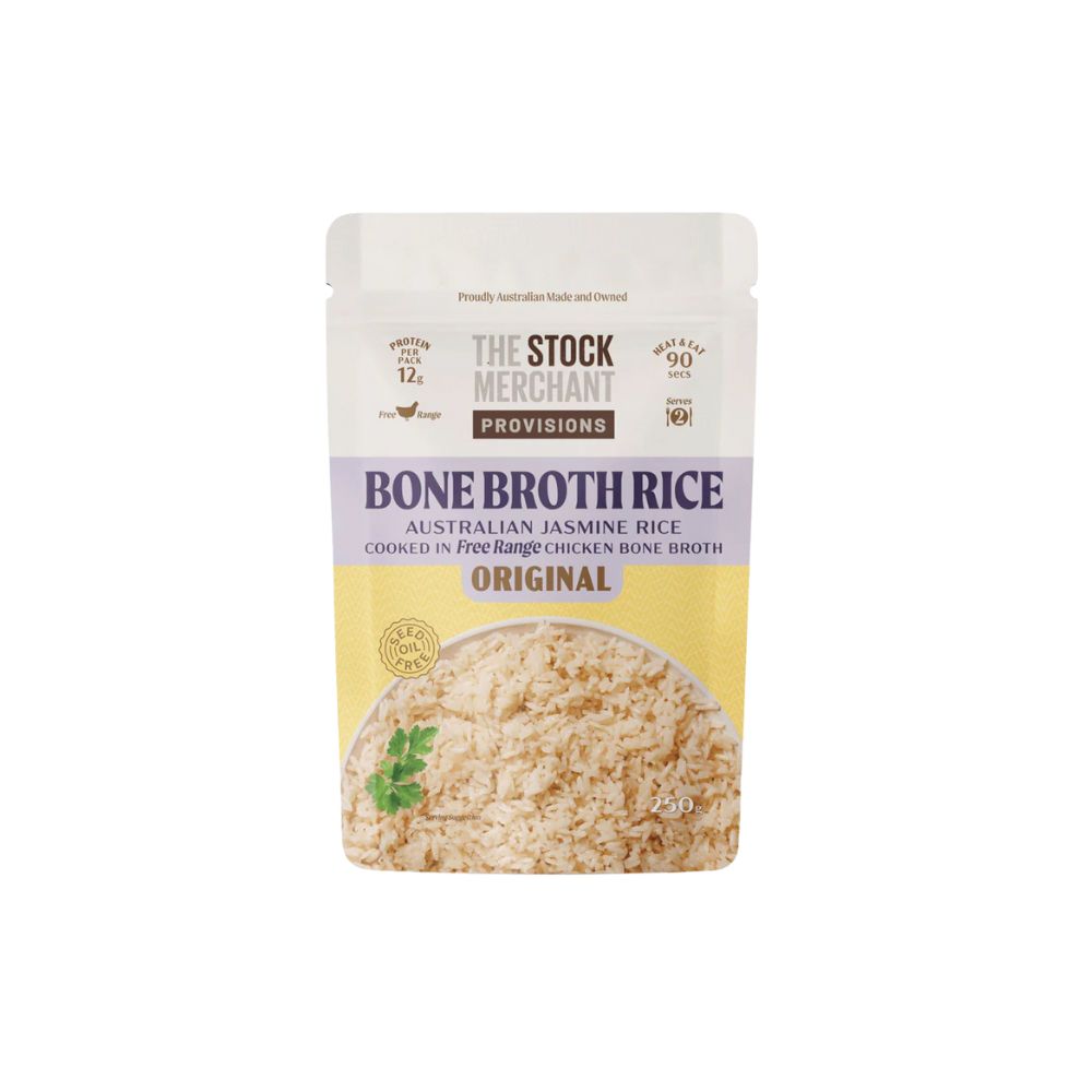 The Stock Merchant Bone Broth Rice Original | The Meat Store