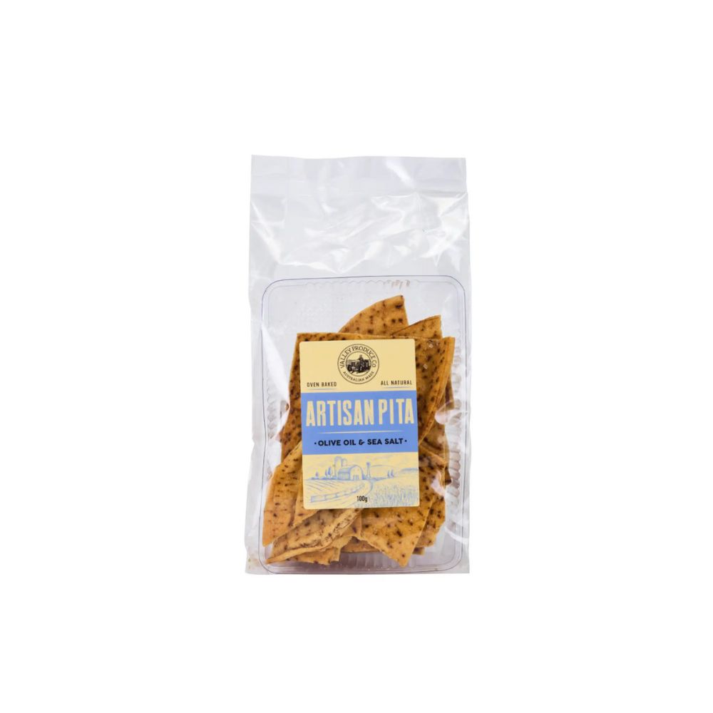 Valley Produce Co Artisan Pita Olive Oil & Sea Salt