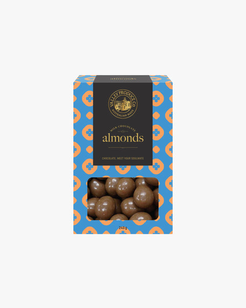 Valley Produce Co Milk Chocolate Almonds