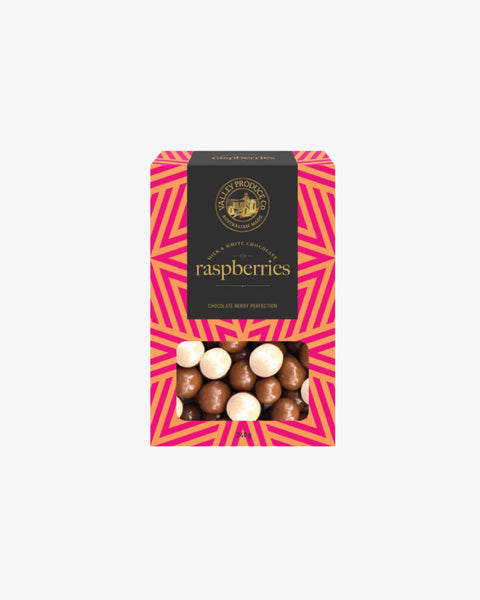 Valley Produce Co Milk & White Chocolate Raspberries