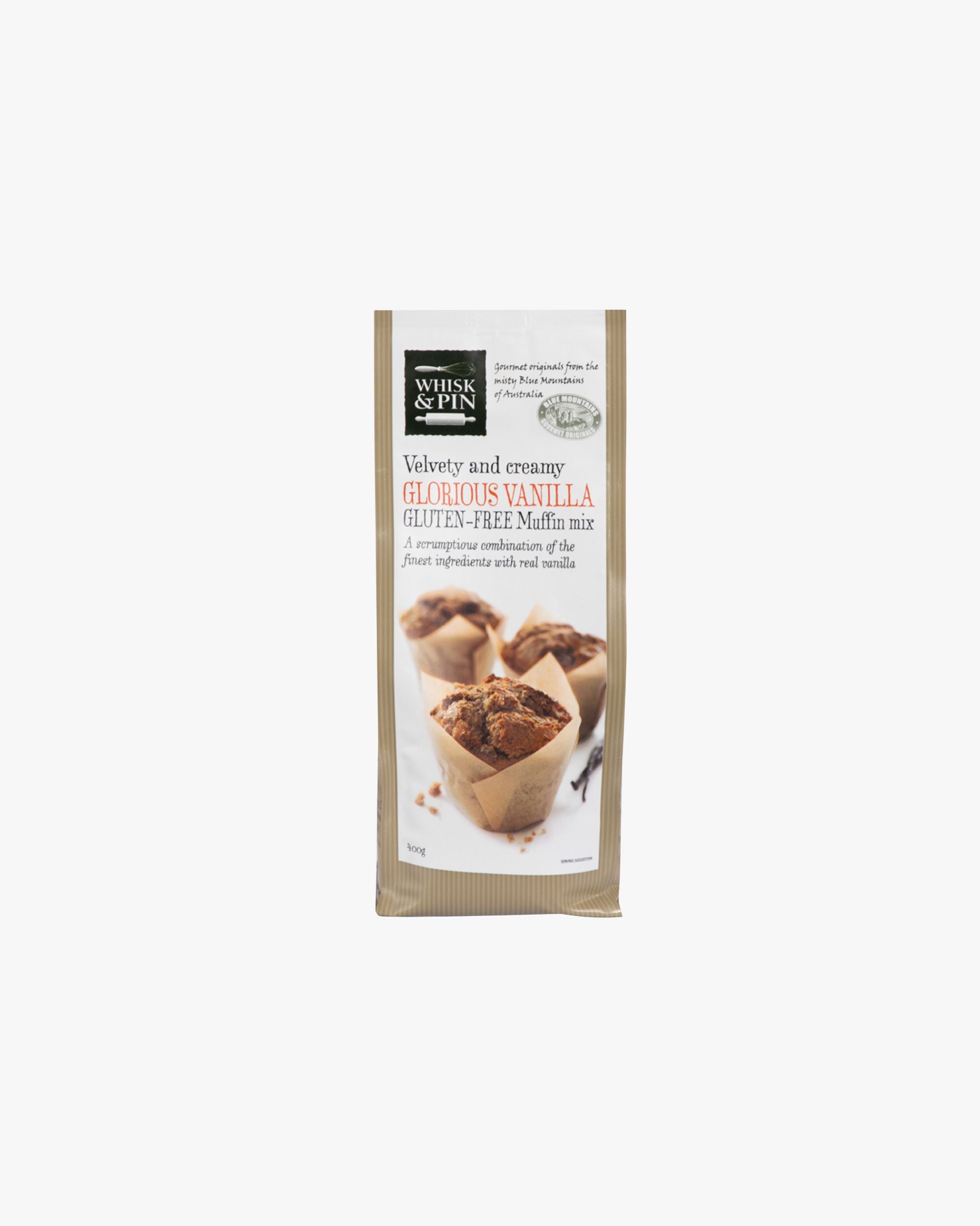 Whisk & Pin Gluten Glorious Vanilla Muffin Mix