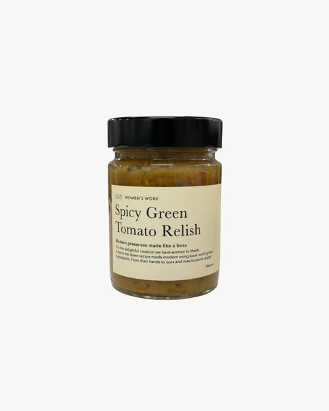 Women's Work Spicey Green Tomato Relish 330g