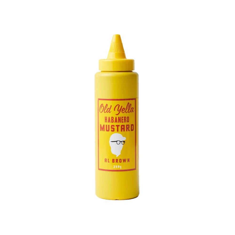 Al Brown Old Yella Habanero Mustard - The Meat Store