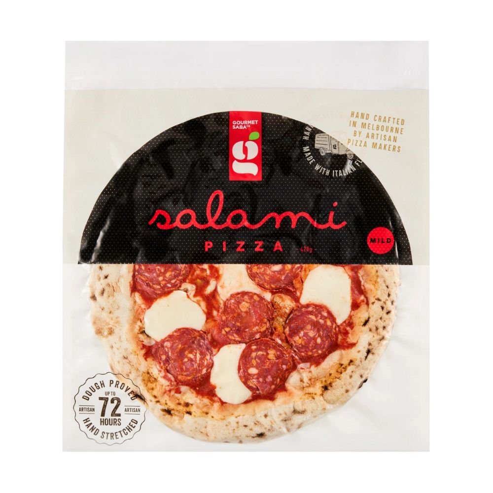 Gourmet Saba Salami Pizza - The Meat Store