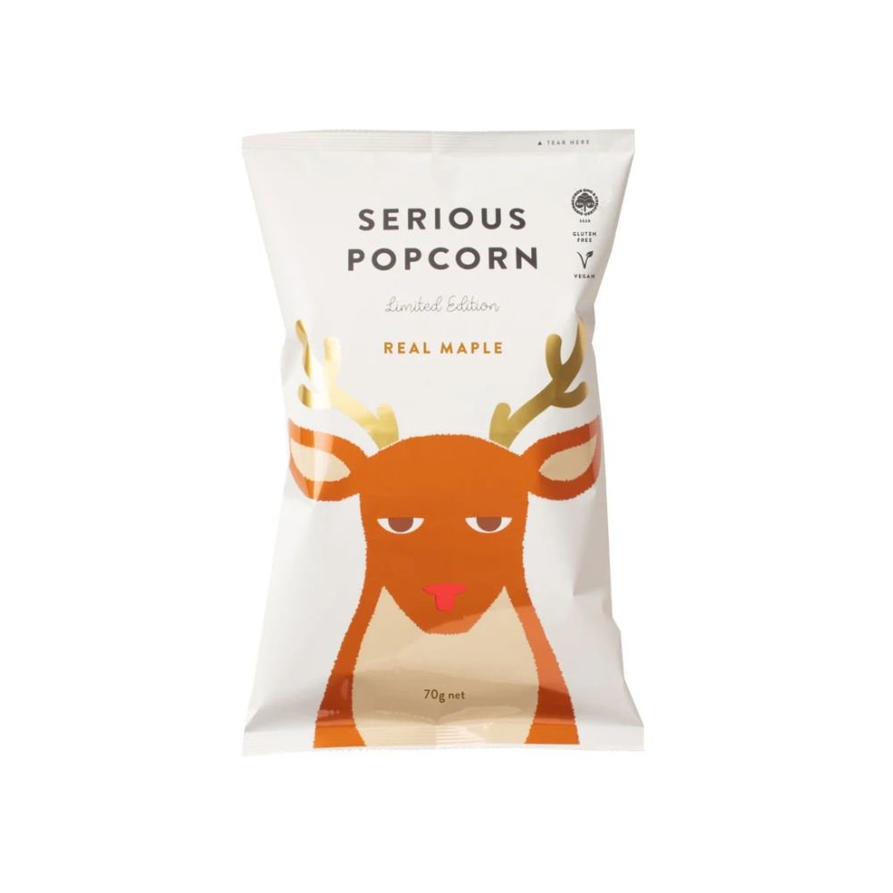 Serious Food Co Real Maple Popcorn - The Meat Store