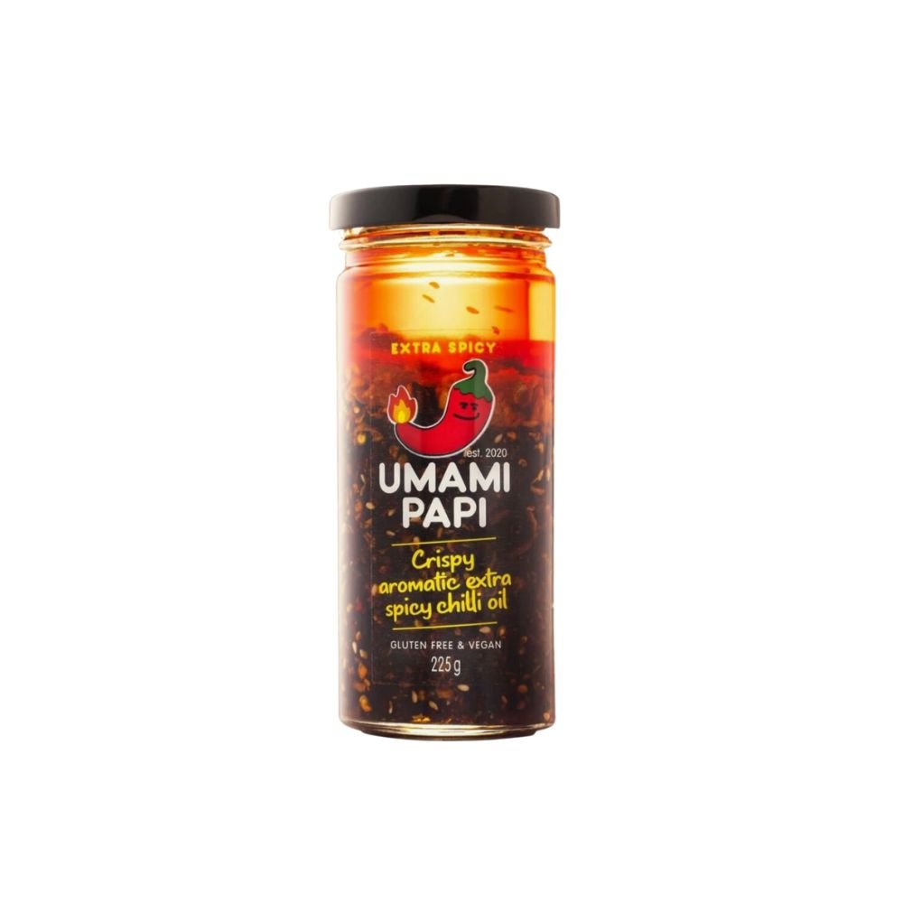 Umami Papi Crispy Aromatic Extra Spicy Chilli Oil - The Meat Store