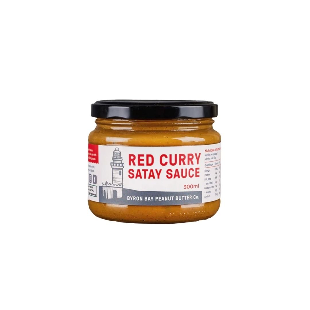 Byron Bay Peanut Butter Co Red Curry Satay Sauce - The Meat Store