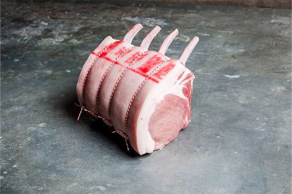 Free Range Pork Cutlet Rack Roast 4 Point | The Meat Store