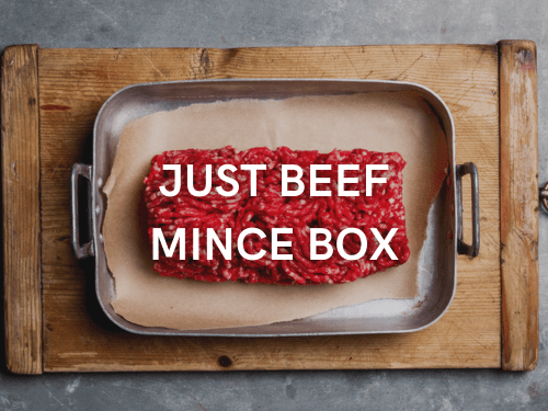 Just Beef Mince Box - The Meat Store