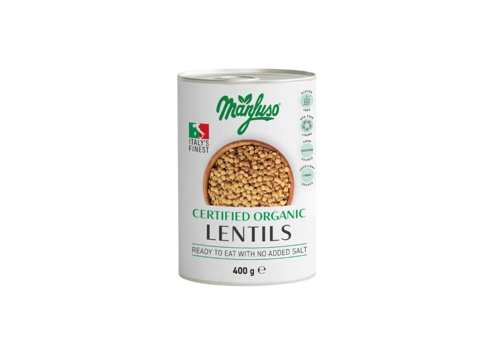Manfuso Certified Organic Lentils - The Meat Store